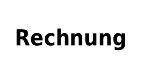 rechnung
