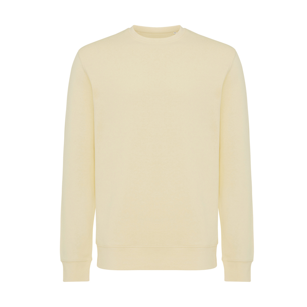IQONIQ Etosha Lightweight Sweater aus recycelter Baumwolle - cream yellow (± PMS 12-0717 TCX)