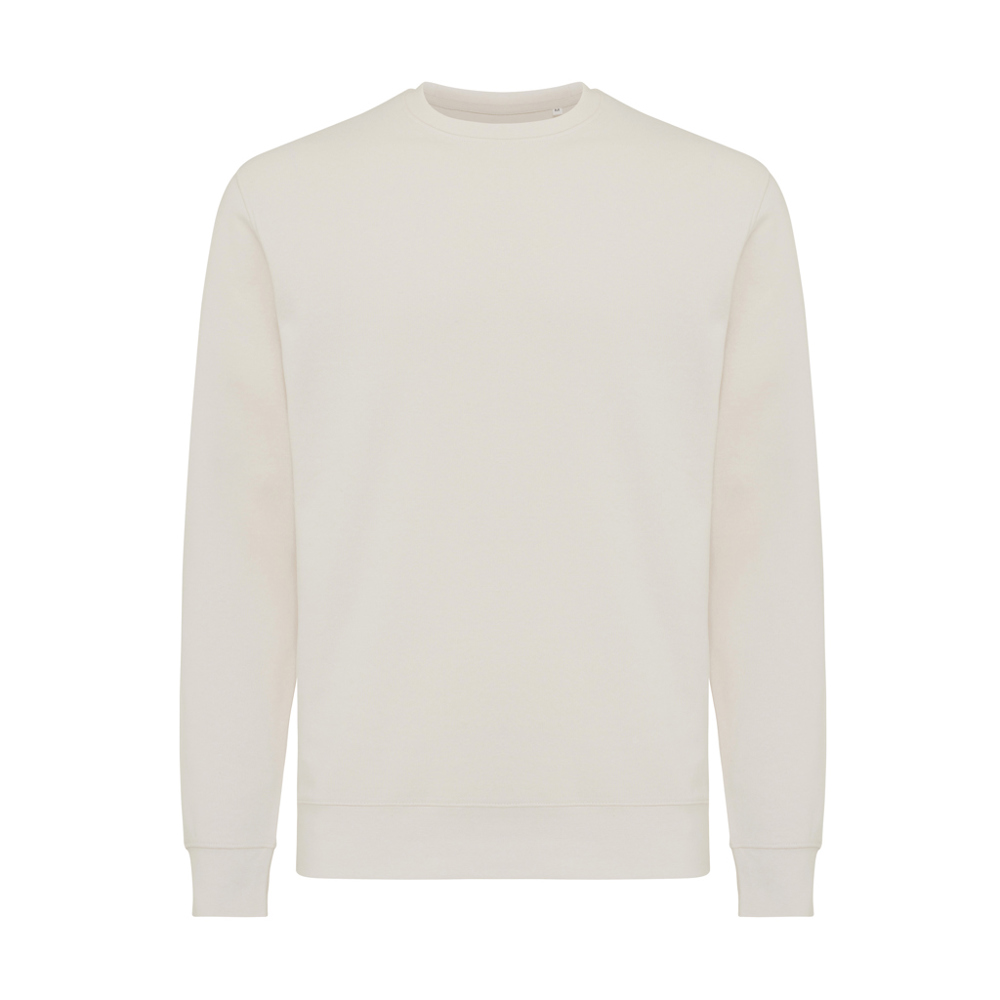 IQONIQ Etosha Lightweight Sweater aus recycelter Baumwolle - ivory white (± PMS 12-2103 TCX)