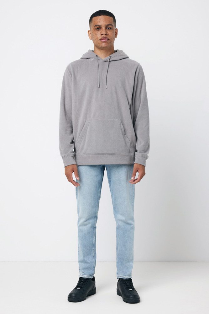 IQONIQ Trivor Mikrofleece-Kapuzen-Pulli aus recyc. Polyester