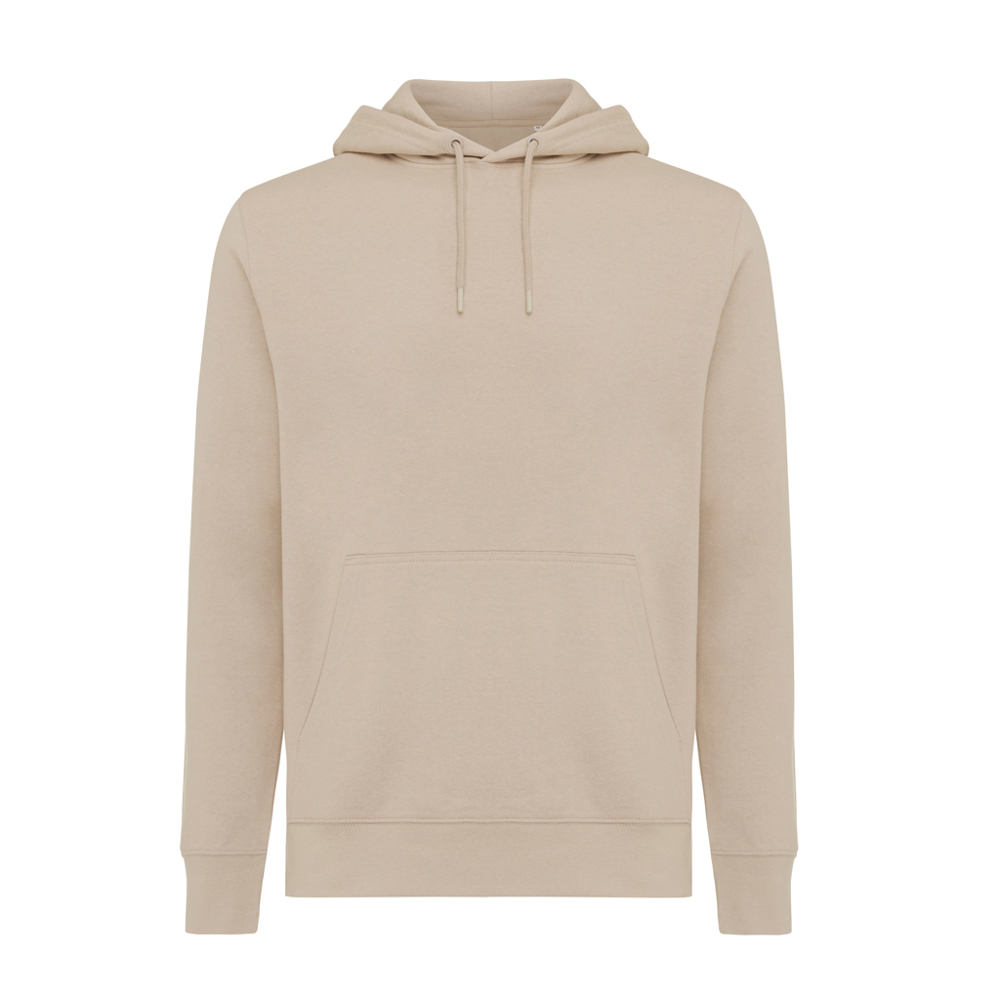 IQONIQ Rila Lightweight Hoodie aus recycelter Baumwolle - desert (± PMS 14-0708 TCX)