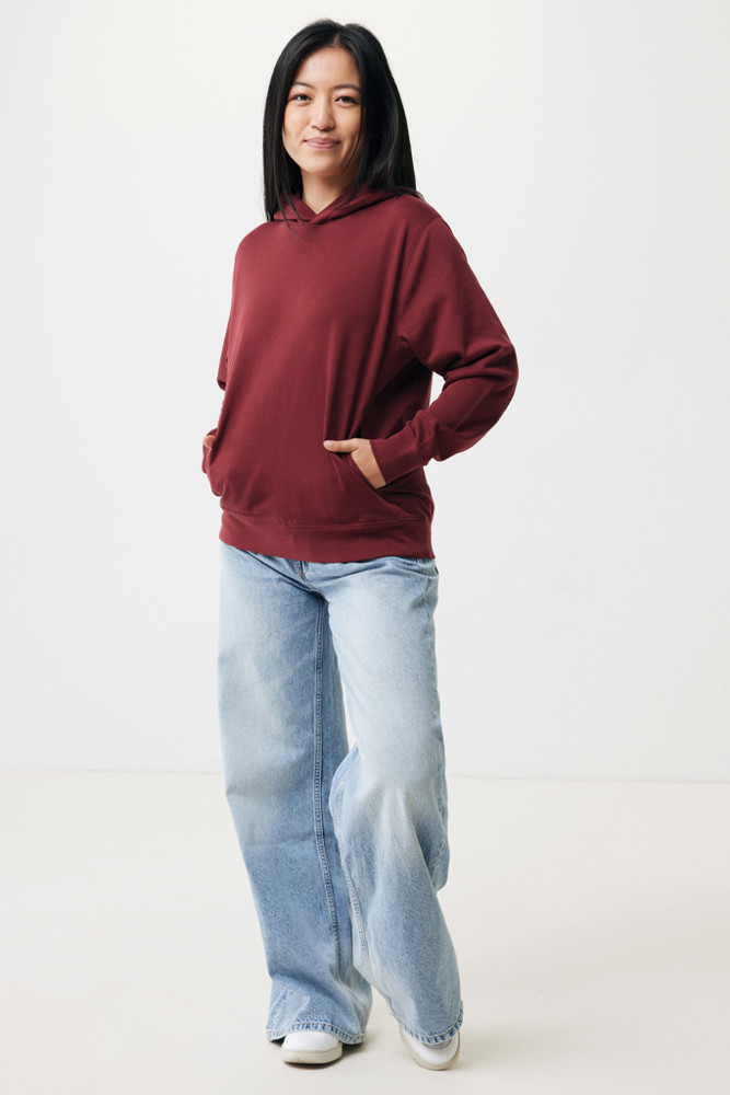 IQONIQ Yengo Hoodie mit Seitentaschen aus rec. Baumwolle