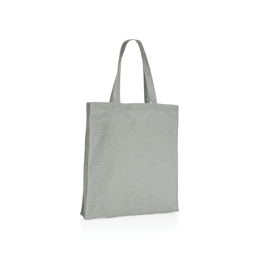 Impact AWARE™ recycelte Baumwolltasche 145gr mit Boden - grau (± PMS Grey)
