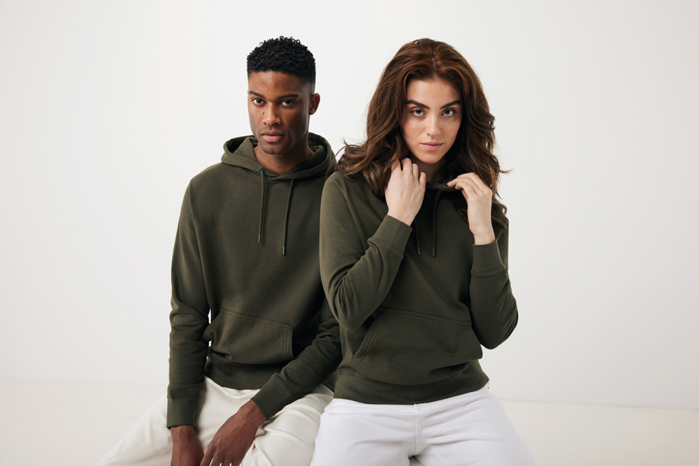 IQONIQ Rila Lightweight Hoodie aus recycelter Baumwolle