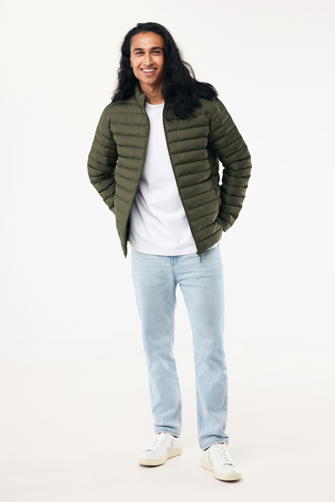 IQONIQ Maiko Herren Steppjacke aus recyceltem Polyester