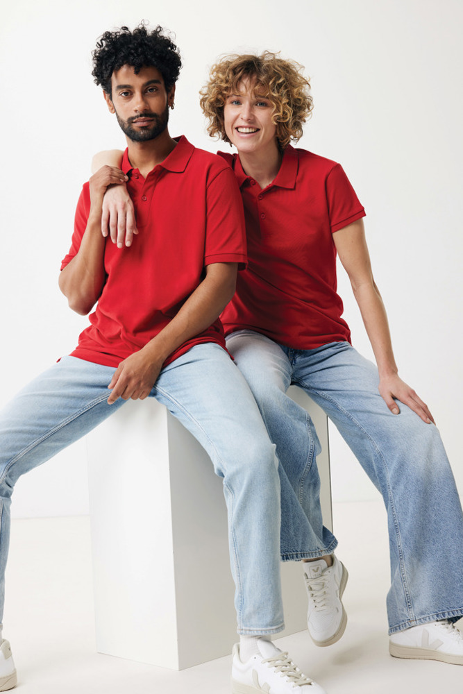 IQONIQ Yosemite Piqué-Poloshirt aus recycelter Baumwolle