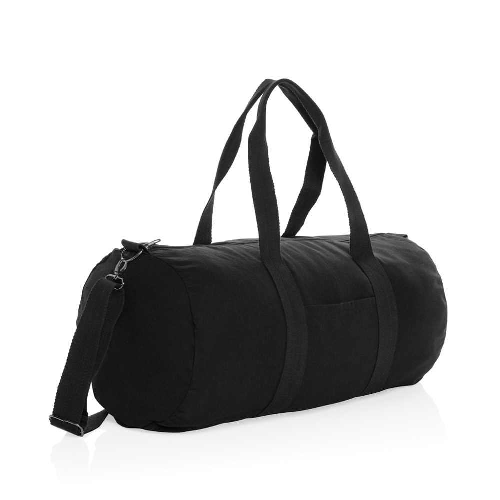 Impact Aware™ 285g/m² ungefärbter rCanvas-Seesack - schwarz (± PMS Black)