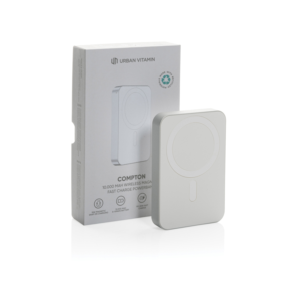 Urban Vitamin Compton 10000mAh Powerbank aus RCS Plastik/Alu
