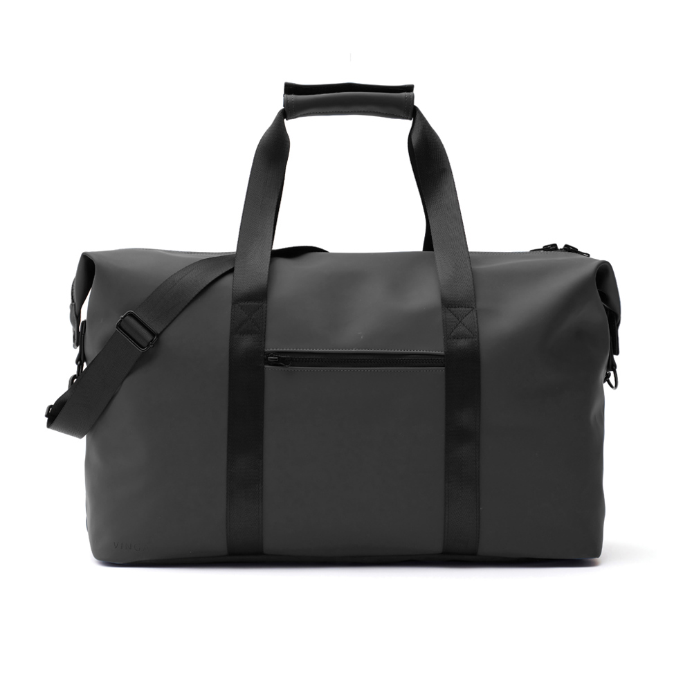 VINGA Baltimore RCS Weekendbag - schwarz (± PMS 19-0303 TPG)