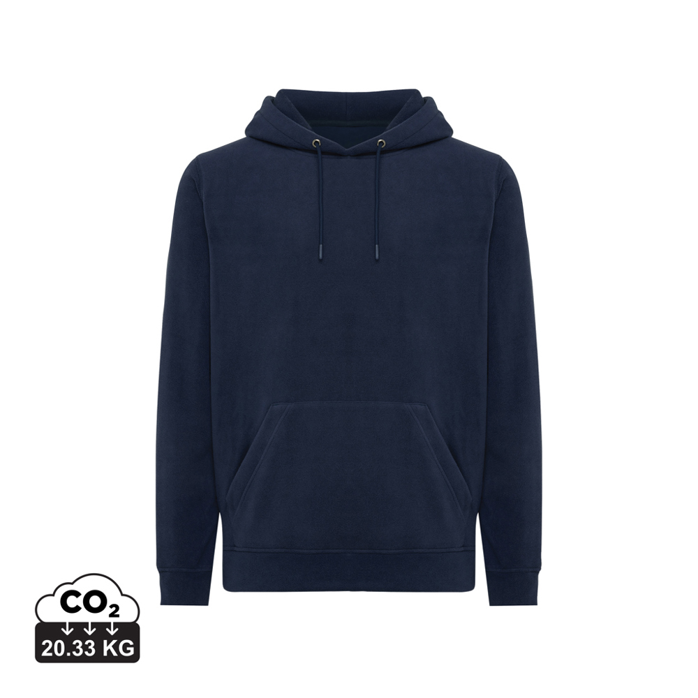 IQONIQ Trivor Mikrofleece-Kapuzen-Pulli aus recyc. Polyester