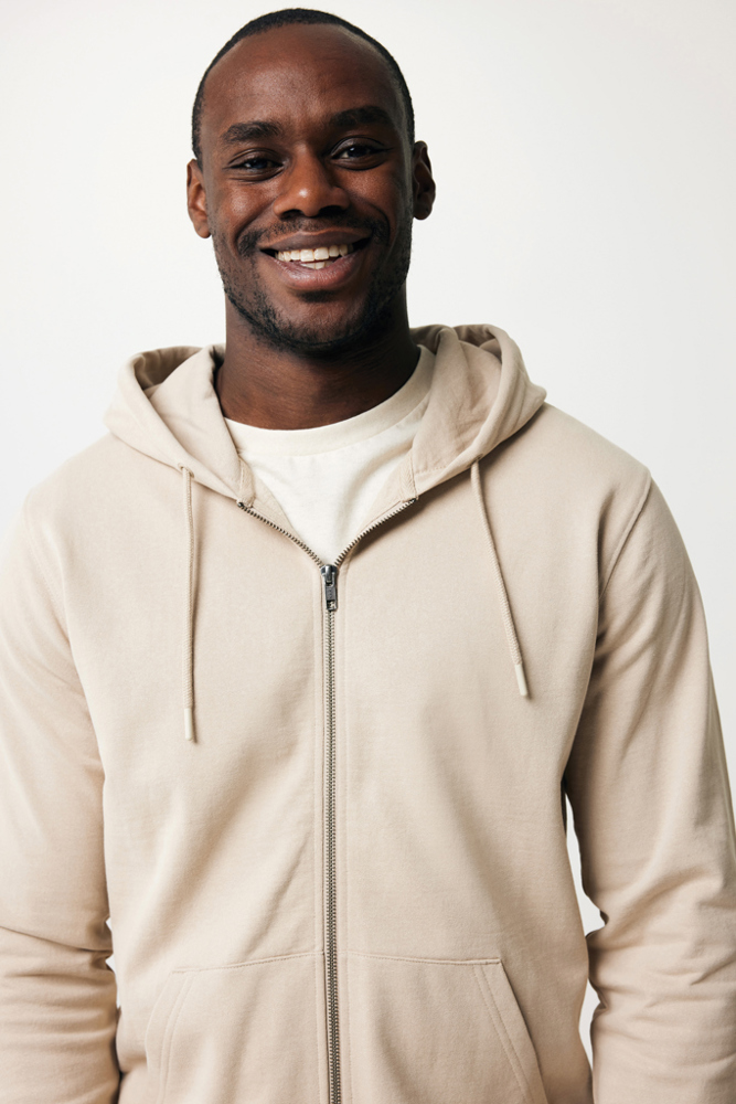 IQONIQ Abisko Zip-Kapuzenpullover aus recycelter Baumwolle