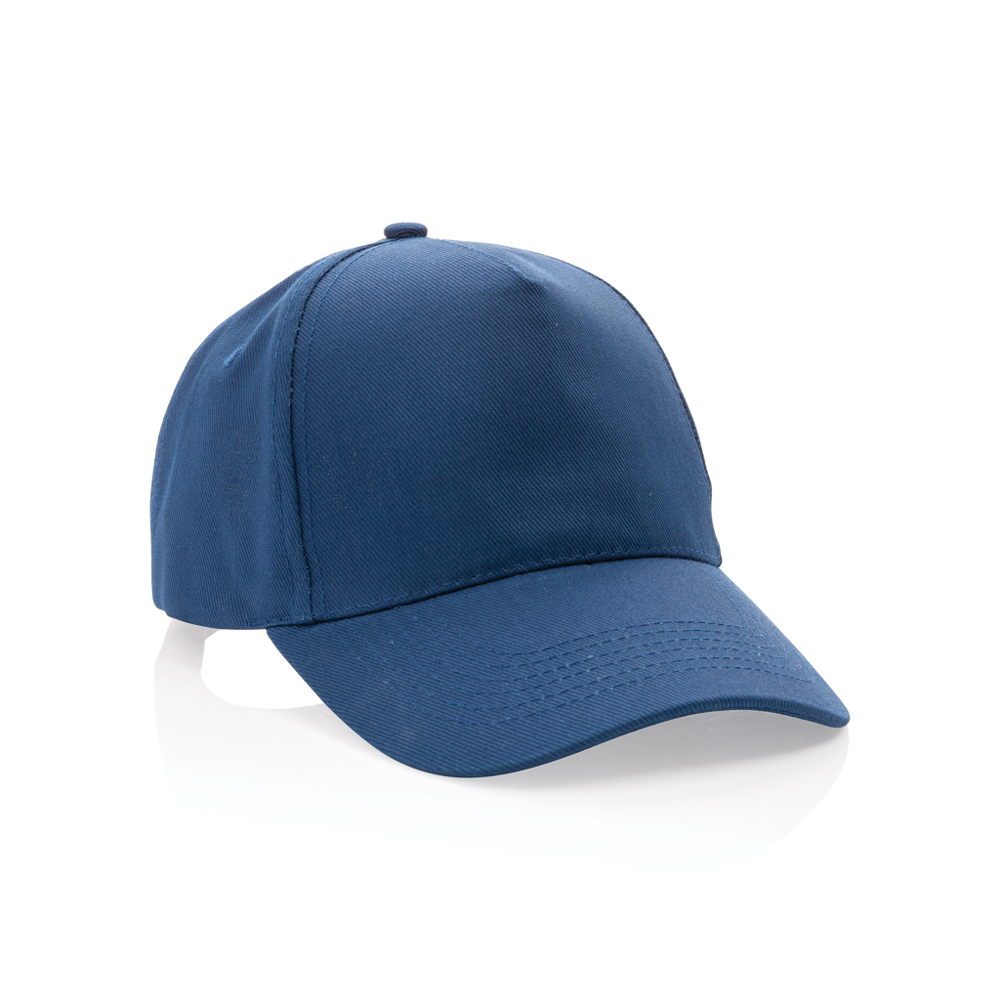 Impact 5 Panel Kappe aus 280gr rCotton mit AWARE™ Tracer - navy blau (± PMS 539)