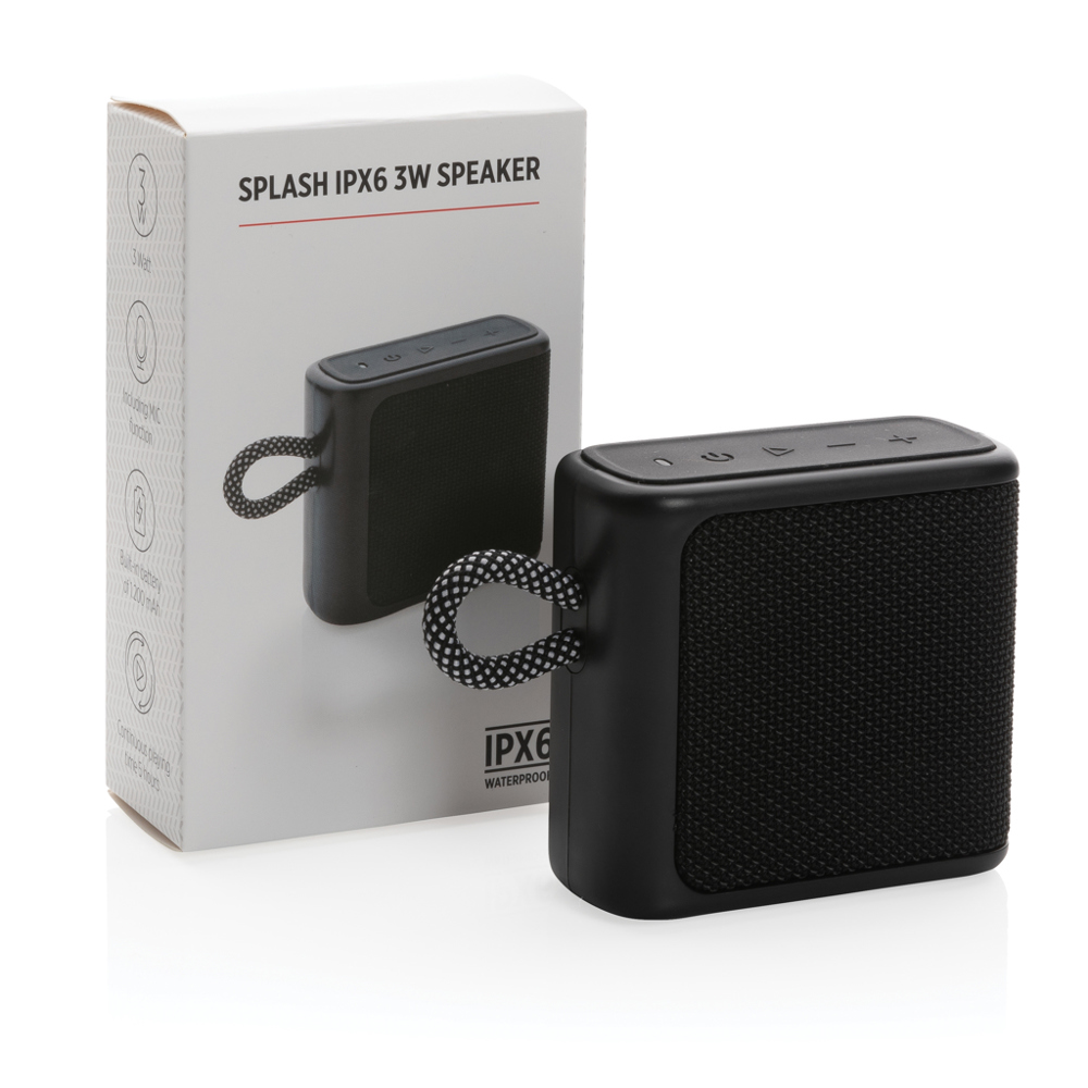 Splash IPX6 3W Lautsprecher