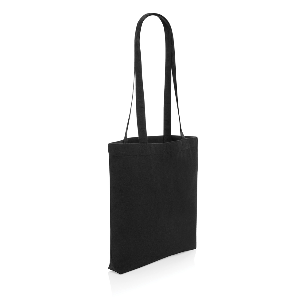 Impact Aware™ recycelte Baumwolltasche - schwarz (± PMS Black)