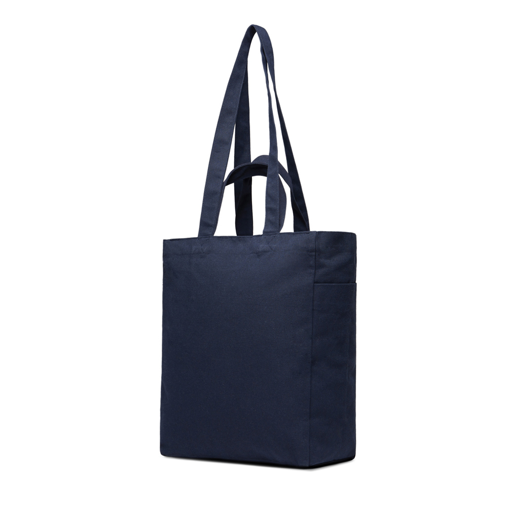 VINGA Hilo AWARE™ Tasche mit Reißverschluss aus rec. Canvas - navy blau (± PMS 19-4010)