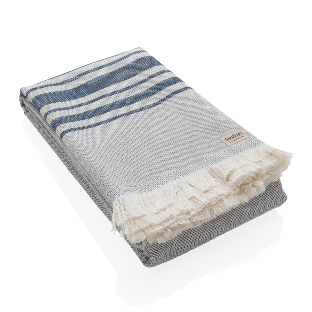 Ukiyo Yumiko AWARE™ Hamamtuch 100x180cm - navy blau (± PMS 539)