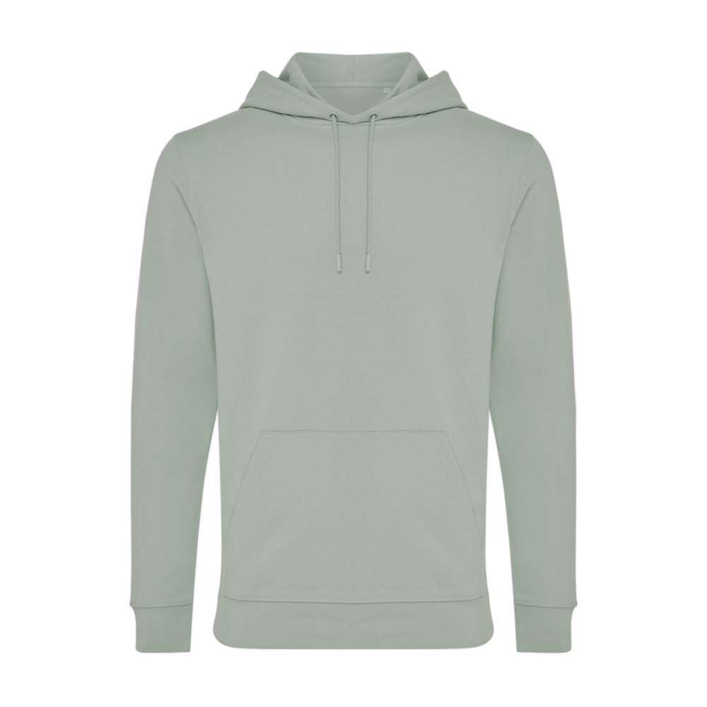 IQONIQ Jasper Hoodie aus recycelter Baumwolle - Iceberg green (± PMS 15-5205 TCX)