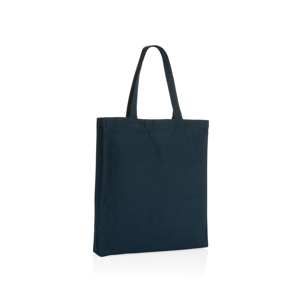 Impact AWARE™ recycelte Baumwolltasche 145gr mit Boden - navy blau (± PMS 539)
