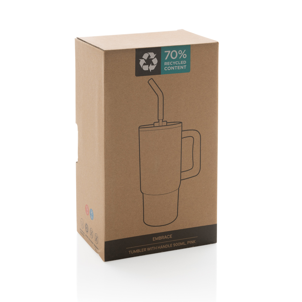 Embrace Deluxe Becher aus RCS recyceltem Edelstahl 900ml