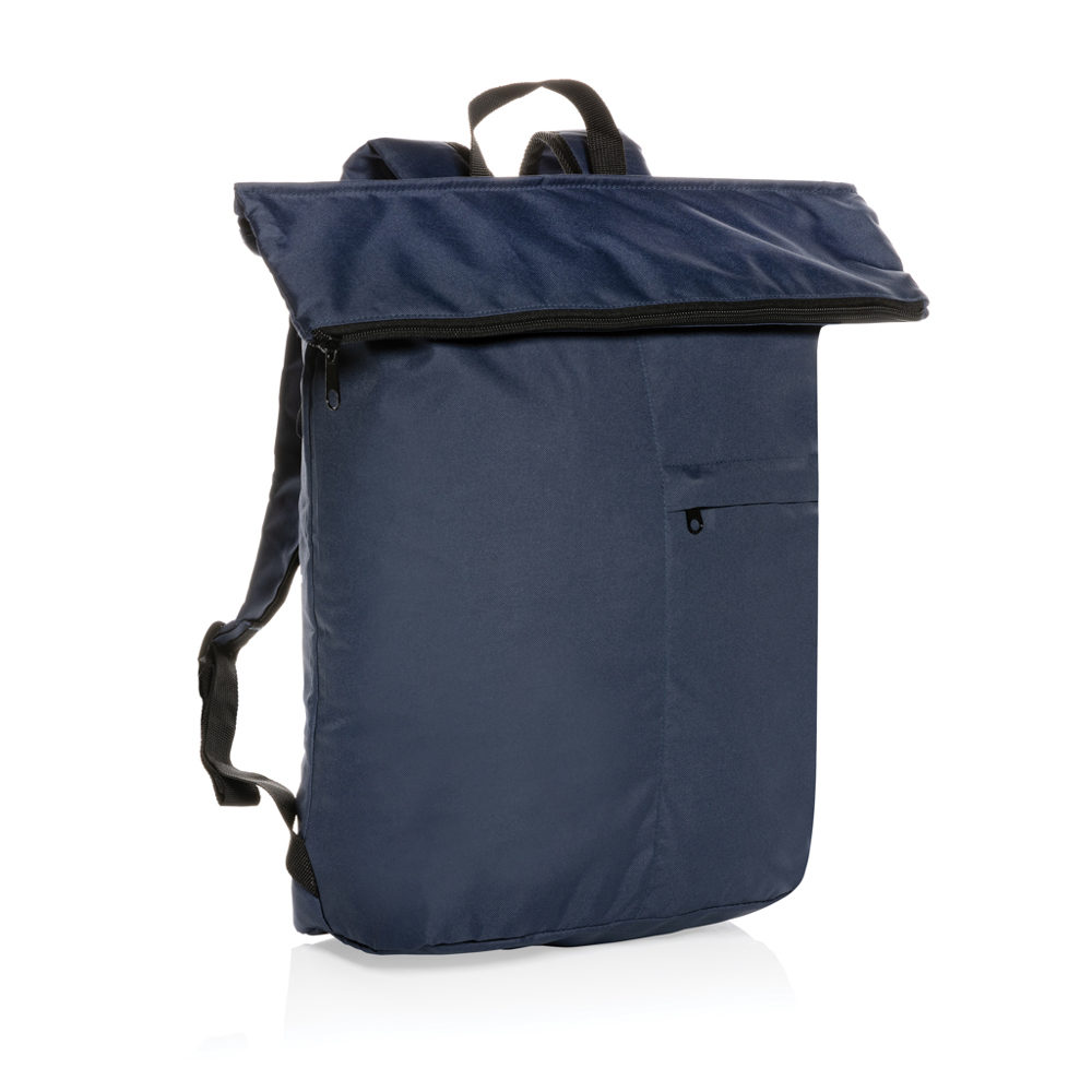 Dillon AWARE™ RPET faltbarer Lightweight-Rucksack - navy blau (± PMS 19-3932TCX)