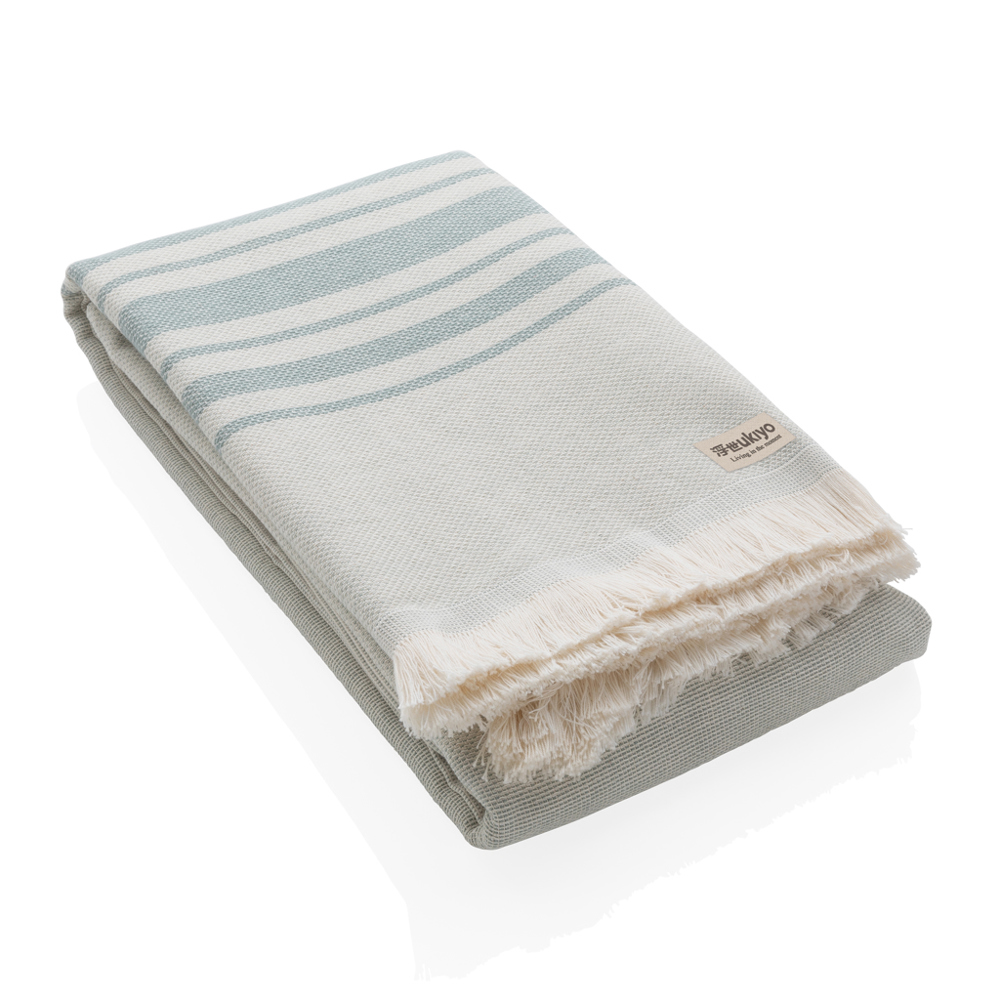 Ukiyo Yumiko AWARE™ Hamamtuch 100x180cm - grün (± PMS 5555)