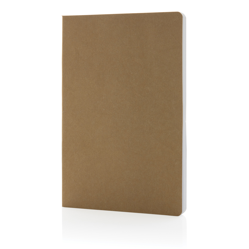 Salton Luxus Kraftpapier Notizbuch A5 - braun (± PMS brown)