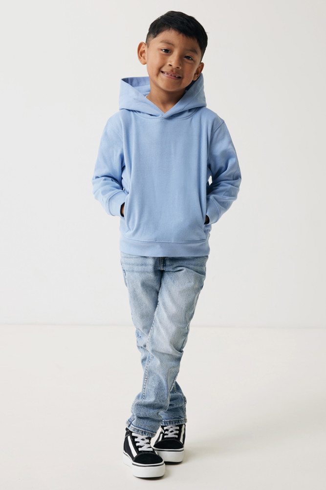IQONIQ Yengo KidsHoodie mit Seitentaschen aus rec. Baumwolle