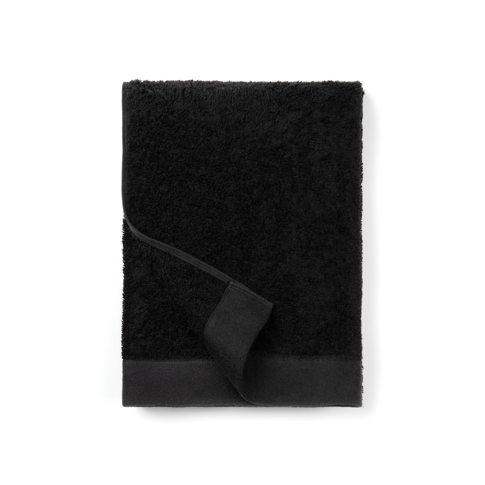 VINGA Birch Handtuch 70x140, 450gr/m² - schwarz (± PMS Black)