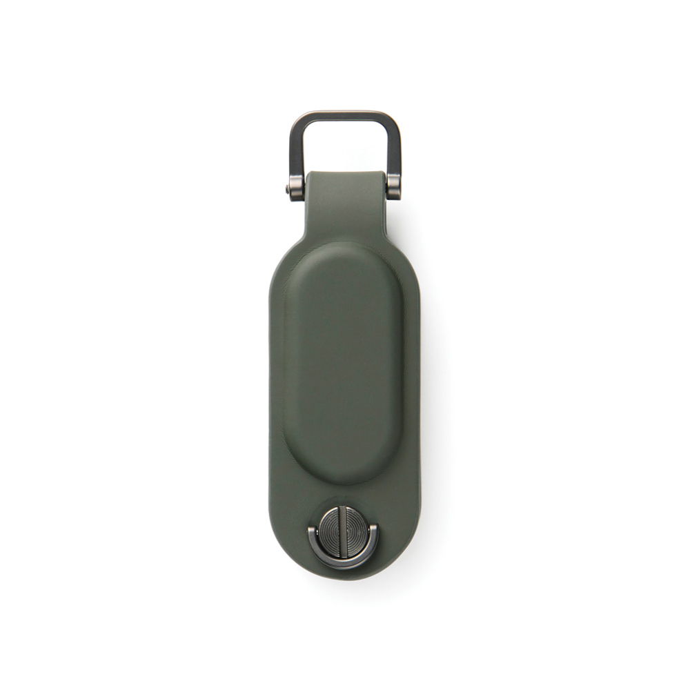 VINGA Baltimore RCS Schlüsselhalter mit Dual-Finder - grün (± PMS 19-0414 TPG)