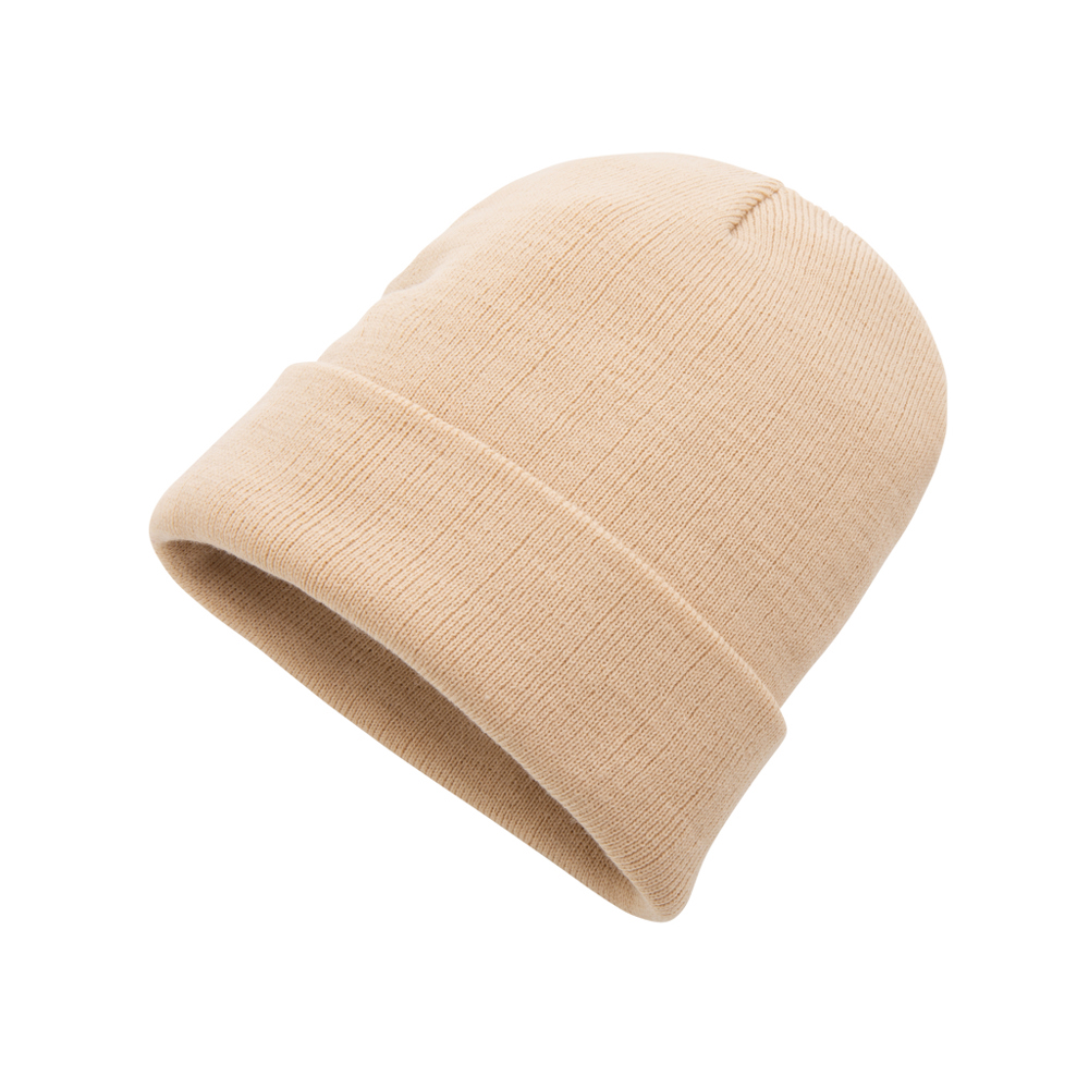 Impact Polylana® Beanie mit AWARE™ Tracer - off white (± PMS Ivory Cream)