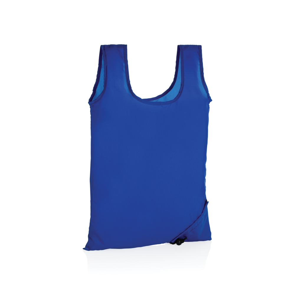 Impact AWARE™ RPET 190T faltbarer Shopper - blau (± PMS 286)