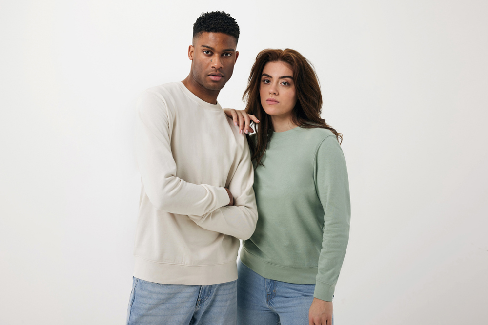 IQONIQ Etosha Lightweight Sweater aus recycelter Baumwolle