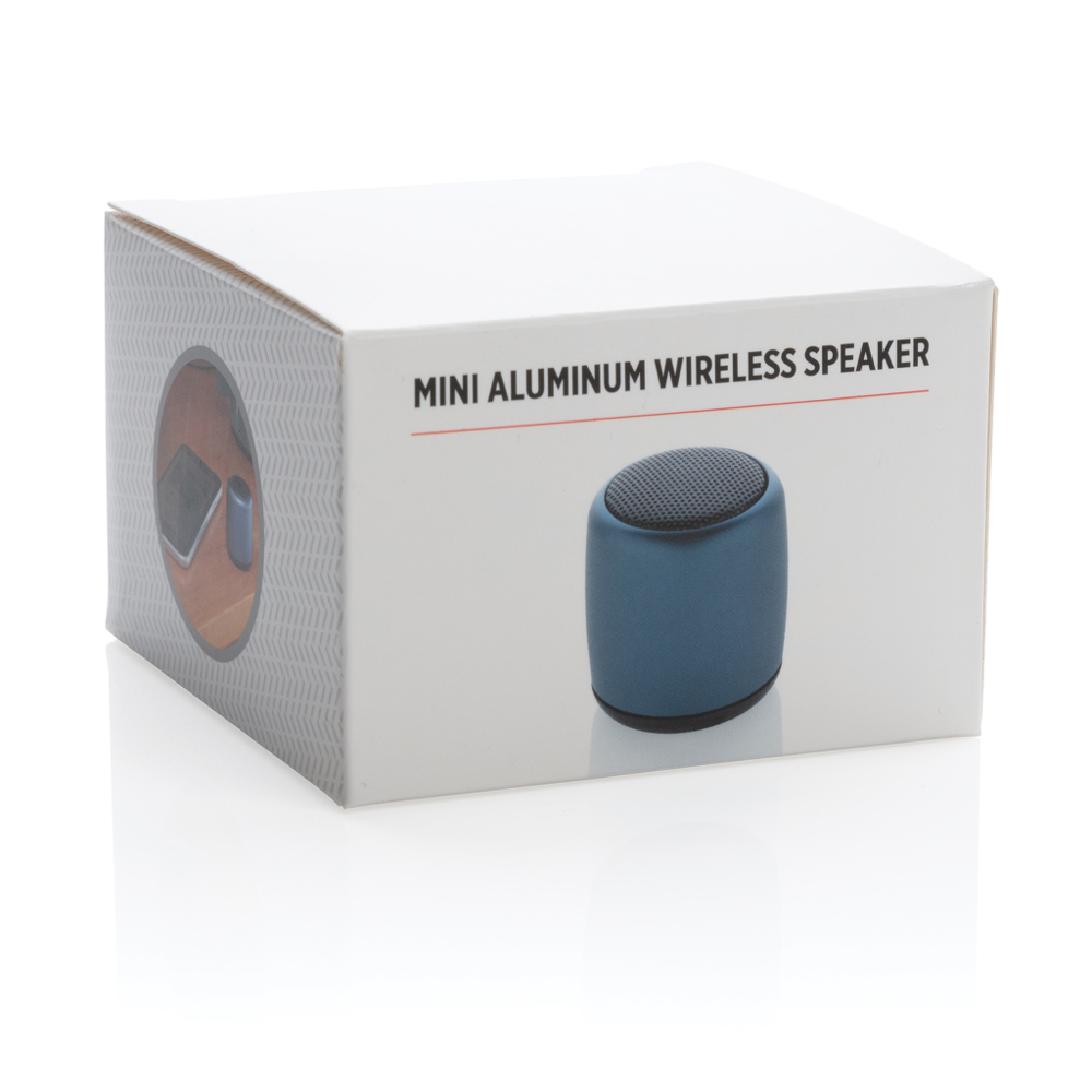 Kabelloser Mini-Lautsprecher aus Aluminium