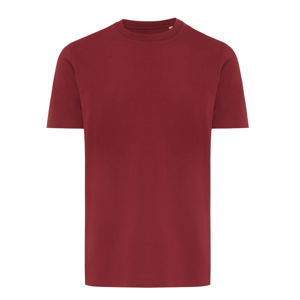 IQONIQ Brett T-Shirt aus recycelter Baumwolle - burgunderrot (± PMS 19-1724TCX)