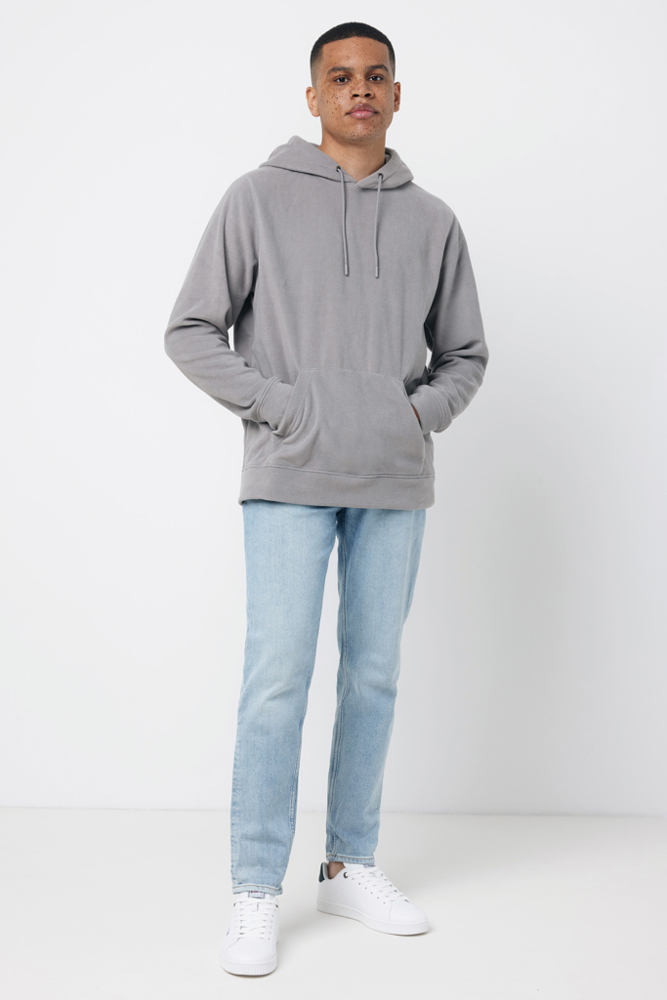 IQONIQ Trivor Mikrofleece-Kapuzen-Pulli aus recyc. Polyester