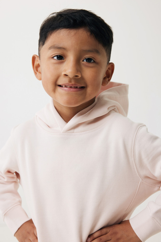 IQONIQ Yengo KidsHoodie mit Seitentaschen aus rec. Baumwolle