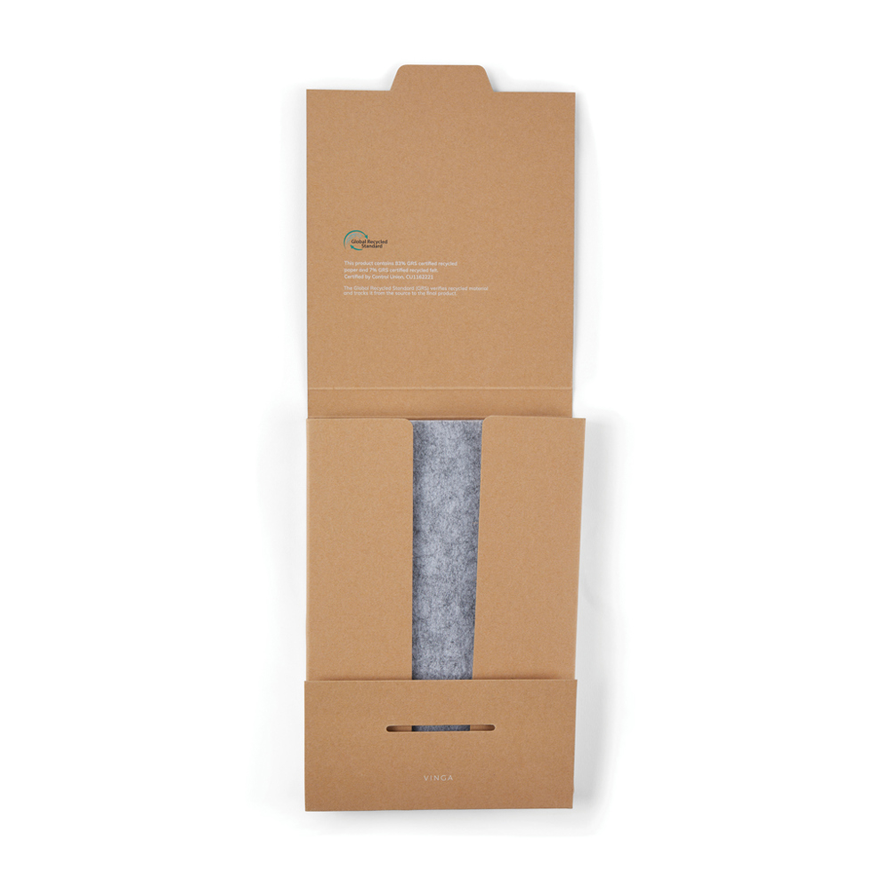 VINGA Albon A5-Notizbuch aus GRS recyceltem Filz