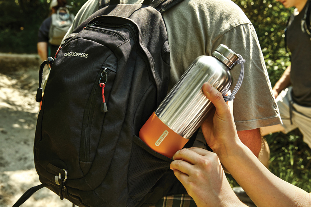 Black+Blum Explorer isolierte Wasserflasche groß, 850ml