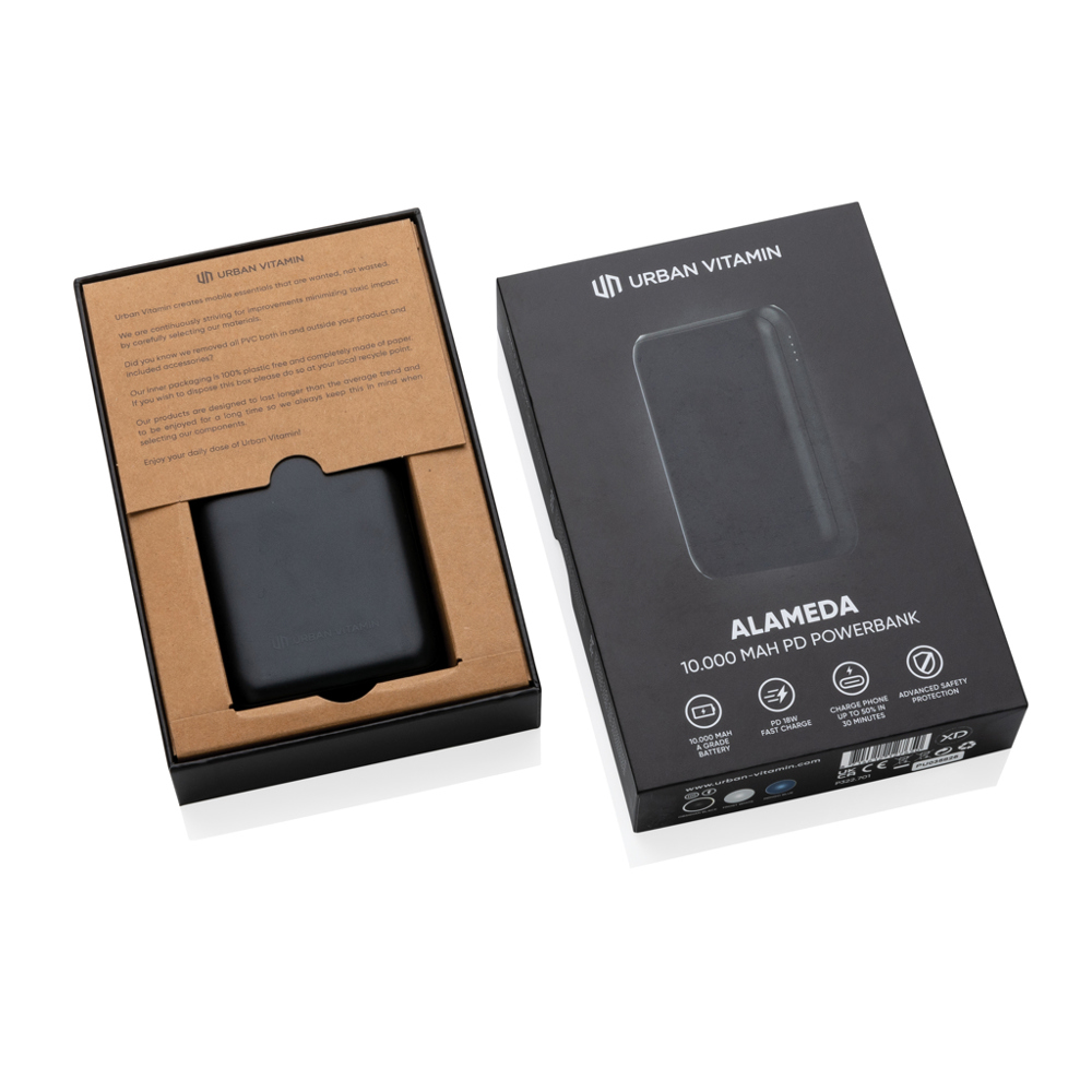 Urban Vitamin Alameda 10.000mAh 18W PD Powerbank