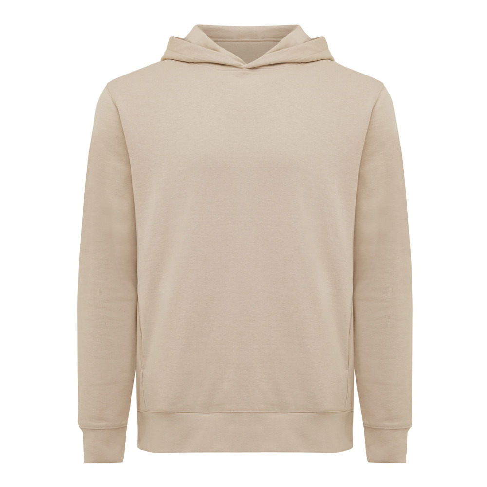 IQONIQ Yengo Hoodie mit Seitentaschen aus rec. Baumwolle - desert (± PMS 14-0708 TCX)