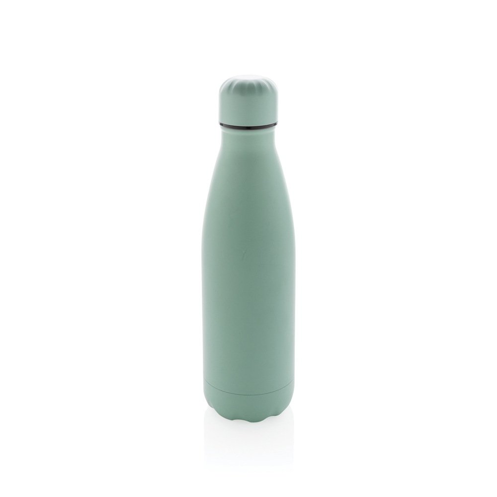 Einfarbige Vakuumisolierte Stainless Steel Flasche - grün (± PMS 5575 C)