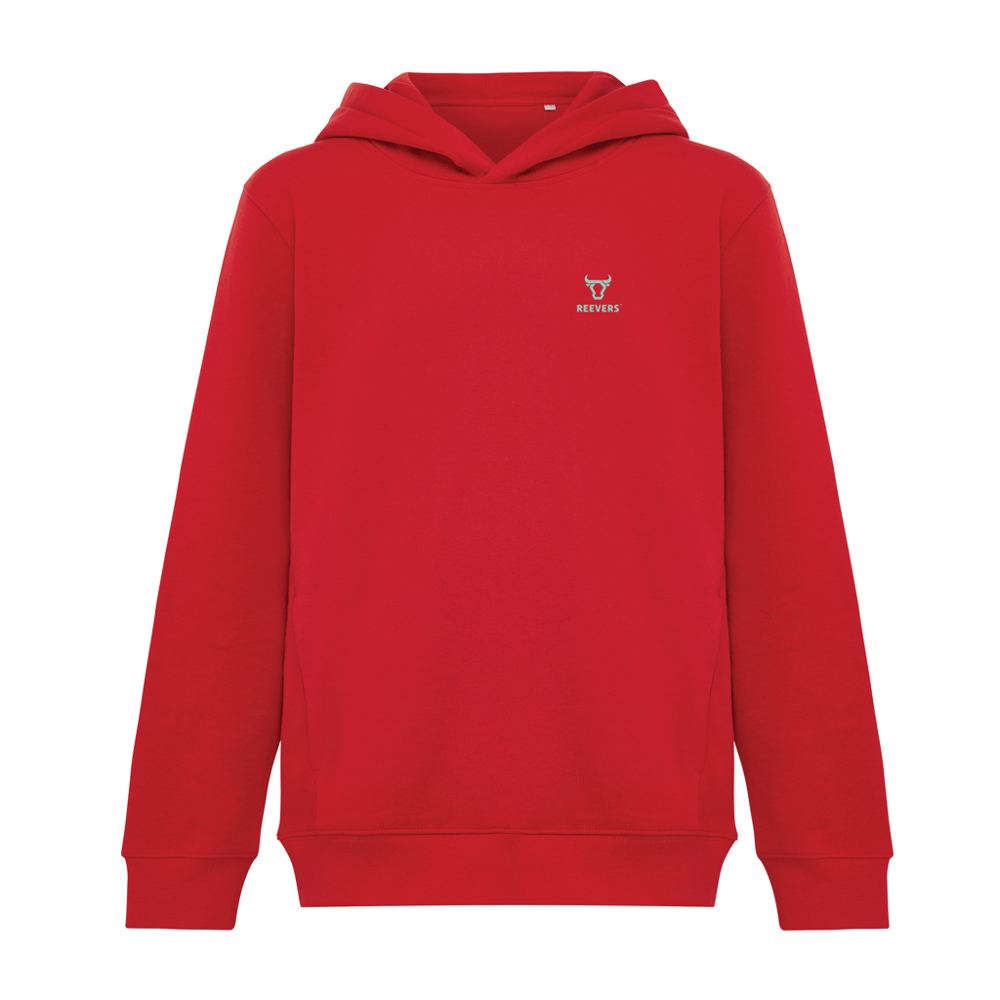 IQONIQ Yengo KidsHoodie mit Seitentaschen aus rec. Baumwolle