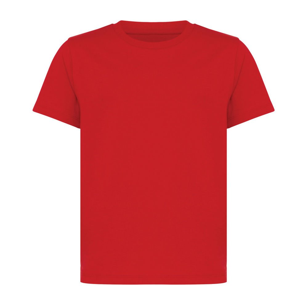 IQONIQ Koli Kids T-Shirt aus recycelter Baumwolle - rot (± PMS 19-1757 TCX)