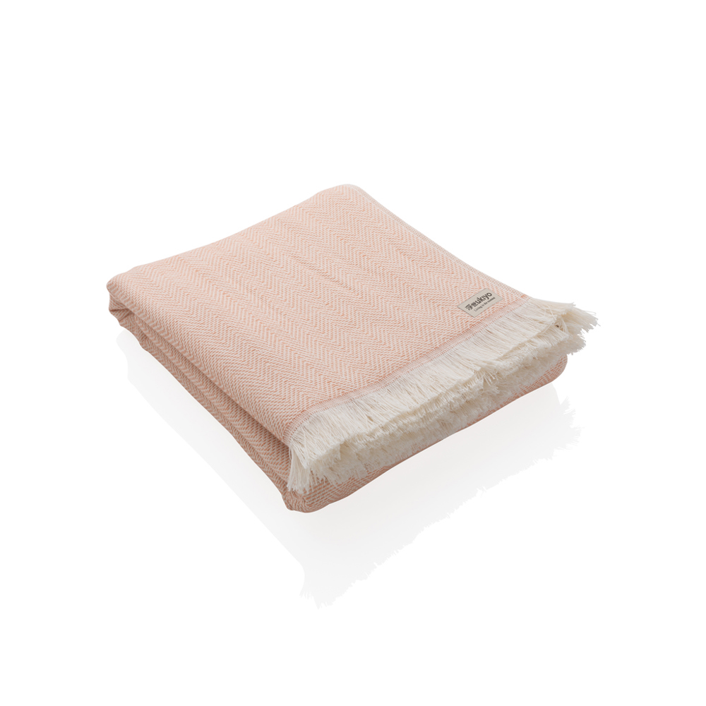 Ukiyo Hisako AWARE™ Four Seasons Handtuch/Decke 100x180cm - rosa (± PMS 7521)