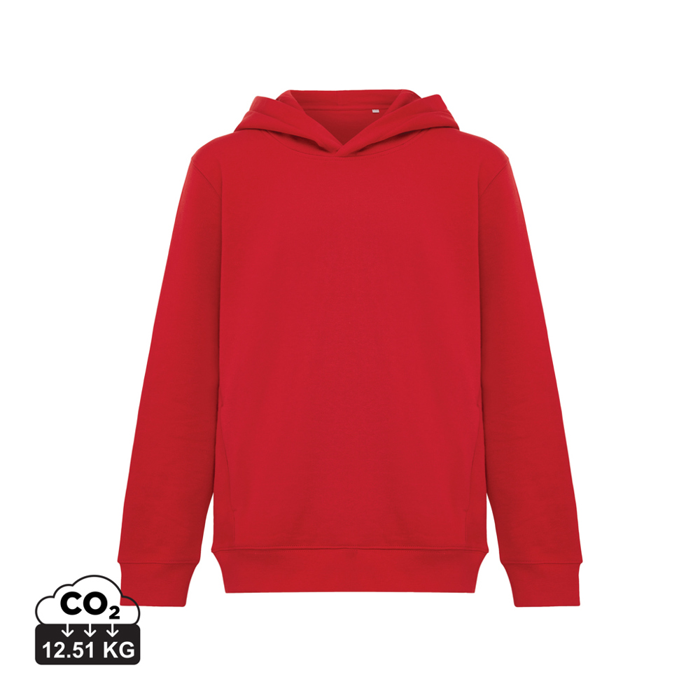 IQONIQ Yengo KidsHoodie mit Seitentaschen aus rec. Baumwolle