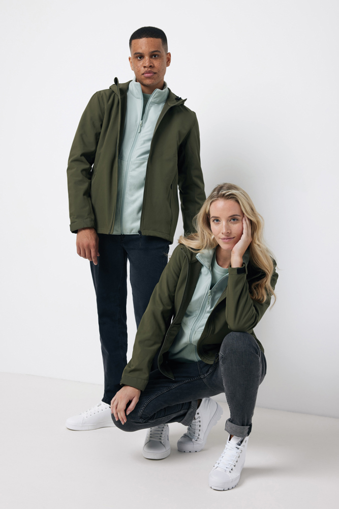 IQONIQ Makalu Herren Softshelljacke aus recyceltem Polyester
