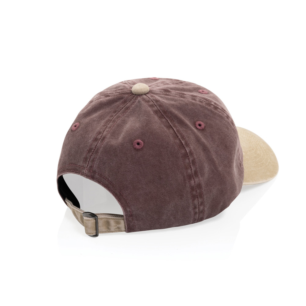 BEAU AWARE™ Two-Tone 6-Panel-Cap aus washed Cotton-Twill