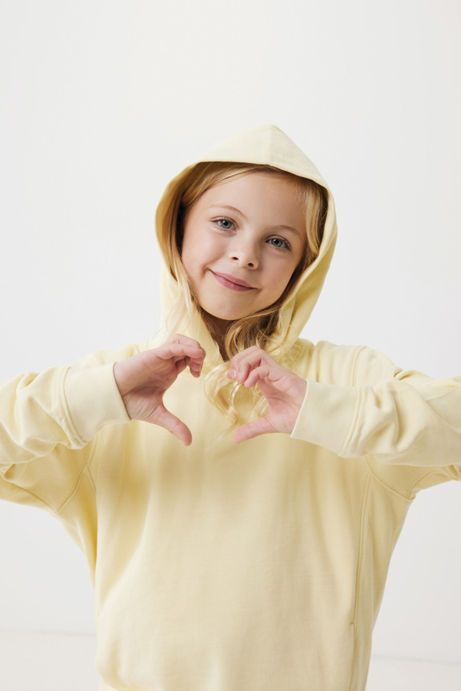 IQONIQ Yengo KidsHoodie mit Seitentaschen aus rec. Baumwolle