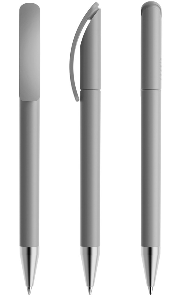 Prodir DS3TMS Matt with Satin Metal Nose-Cone - Delfingrau matt