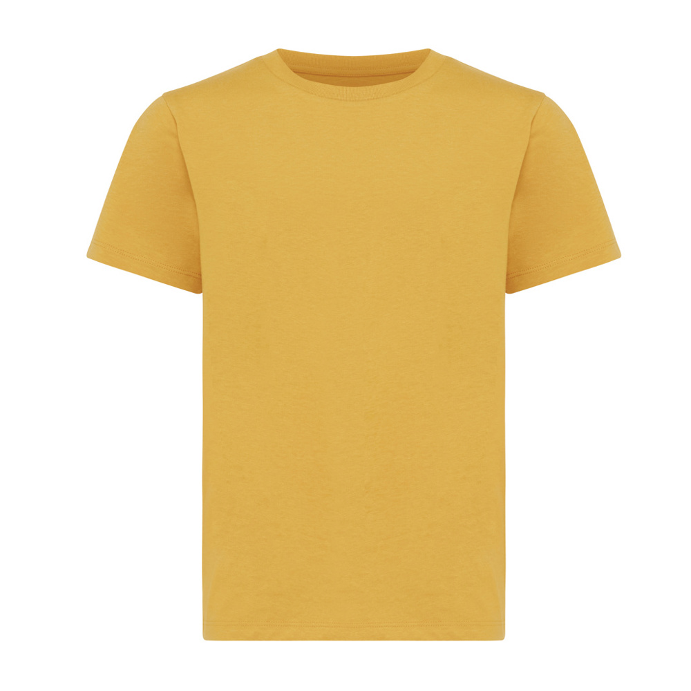 IQONIQ Koli Kids T-Shirt aus recycelter Baumwolle - ochre yellow (± PMS 14-1041 TCX)